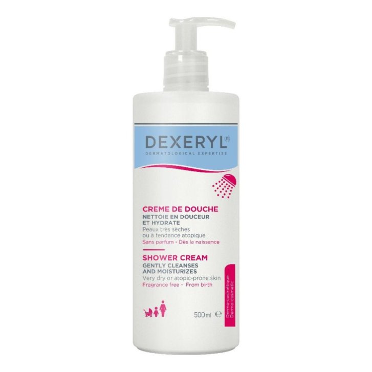 Dexeryl Shower Doccia Crema Detergente Idratante per Pelle Secca e Atopica 500ml - Pierre Fabre