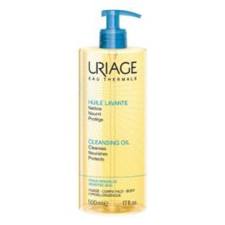 Uriage Olio Lavante Detergente Corpo Viso Senza Sapone Ipoallergenico 500ml - Uriage