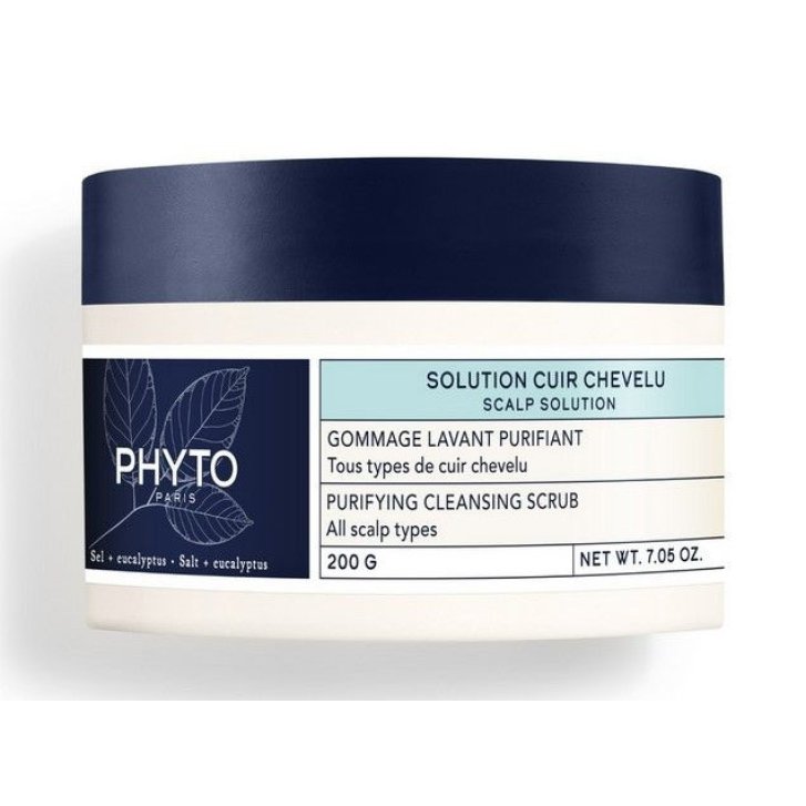Phyto Purété Shampoo Scrub Purificante Cuoio Capelluto Capelli Grassi 200ml - Phyto Paris