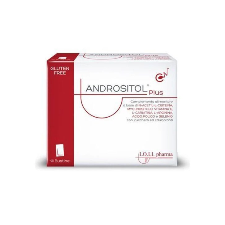 Andrositol Plus Integratore Fertilità Maschile con Myo-Inositolo Selenio e Vitamina E 14 Bustine - Lo.Li. Pharma