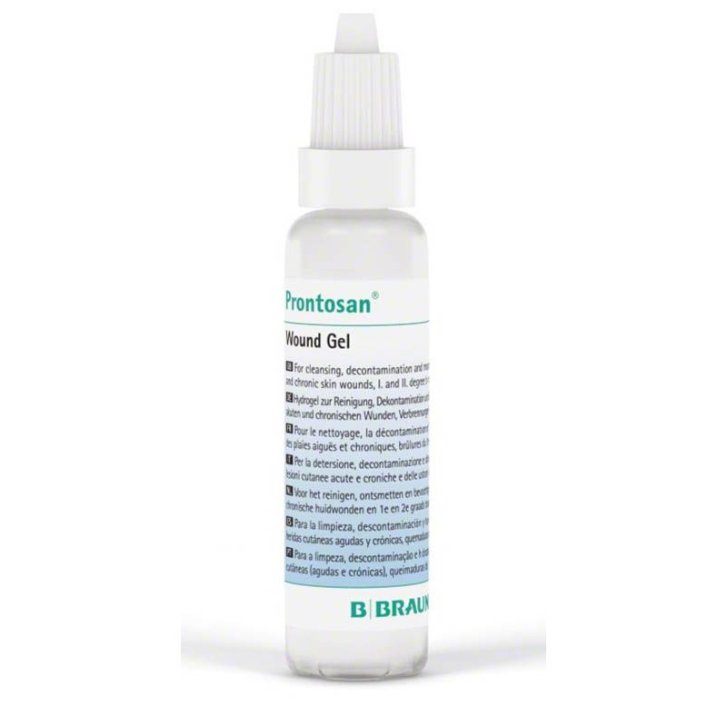 Prontosan Wound Gel Detergente e Idratante per Lesioni Acute e Croniche 30ml - B. Braun