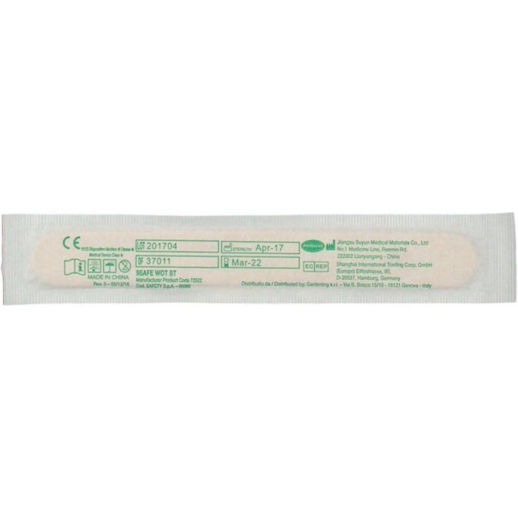 Abbassalingua in Legno Sterile Monouso Dispositivo Medico 1 Pezzo - Safety