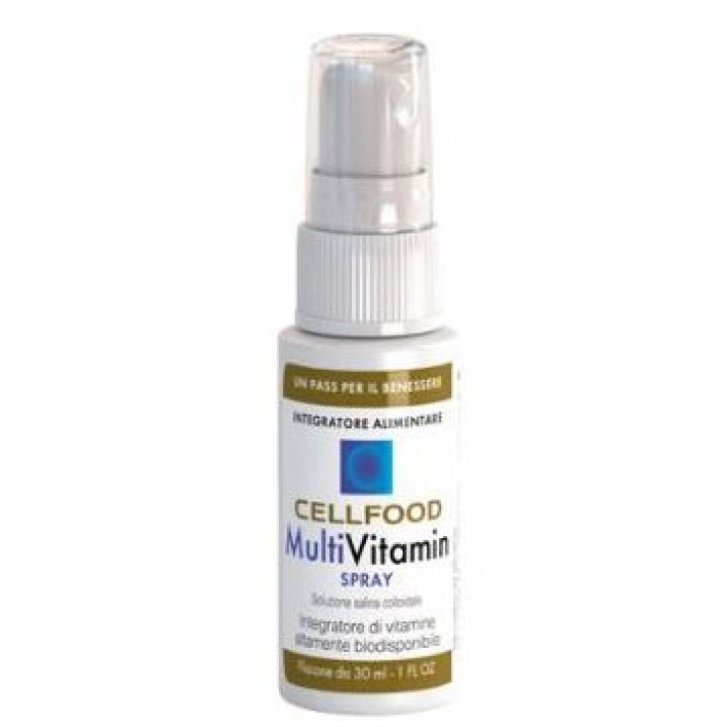 Cellfood MultiVitamin Integratore Spray Sublinguale con 12 Vitamine 30 ml - Cellfood