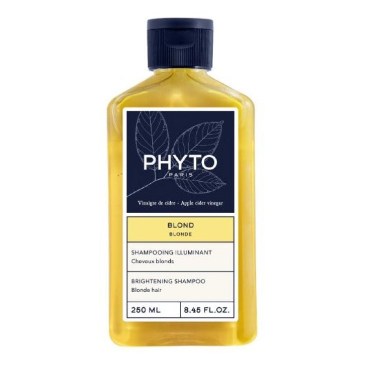 Phyto Blonde Shampoo Illuminante per Capelli Biondi con Aceto di Sidro e Malva Bianca 250ml - Phyto Paris