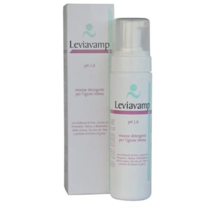 Leviavamp Mousse Detergente Intimo Lenitivo e Antibatterico 100 ml - HERBEKA Srl