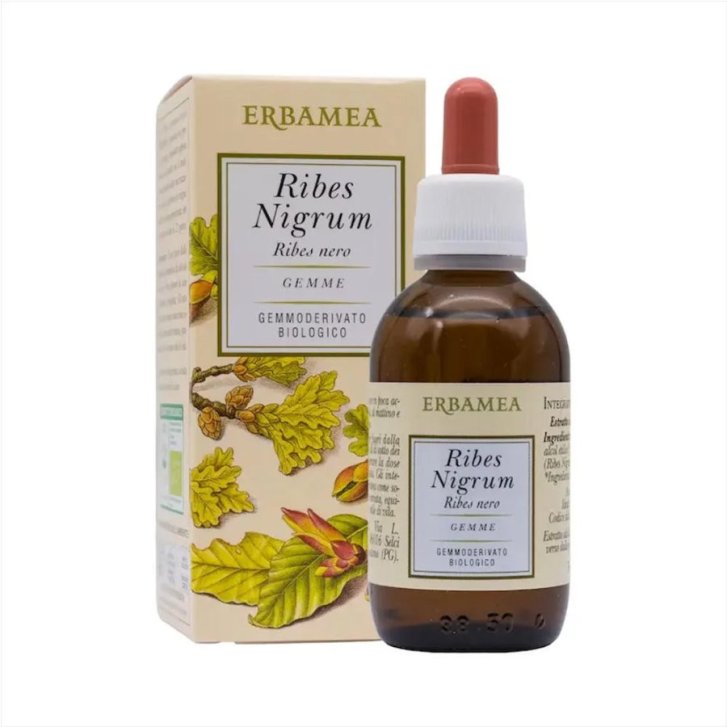 Ribes Nigrum Gemmoderivato Bio Integratore Antiallergico e Antinfiammatorio 50ml - Erbamea