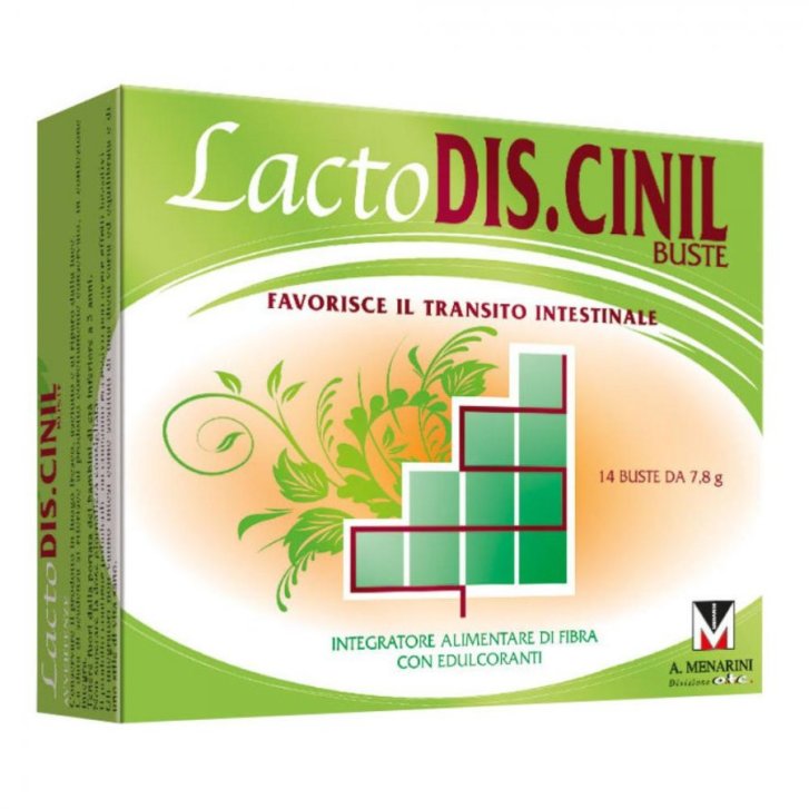 Lactodiscinil Integratore Transito Intestinale con Fibre e Prebiotici 14 Bustine - Menarini