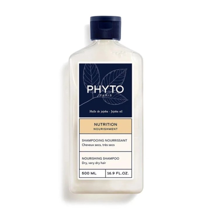 Phyto Nutrimento Shampoo Nutriente e Idratante per Capelli Secchi con Olio di Jojoba 500ml - Phyto Paris