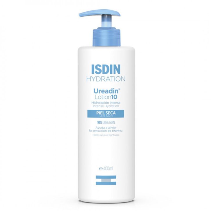 Ureadin Lotion 10 Lozione Corpo Idratante per Pelle Secca con Urea 10% 400ml - ISDIN