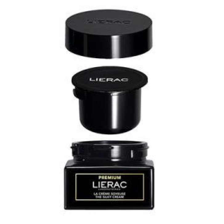 Lierac Premium La Crème Voluptueuse Crema Viso Antirughe Antietà Ricarica 50 ml - Lierac