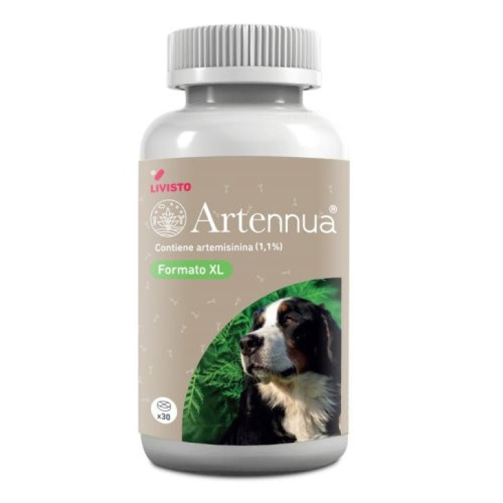 Artennua XL Alimento Complementare per Cani con Artemisia Annua 30 Compresse - Livisto