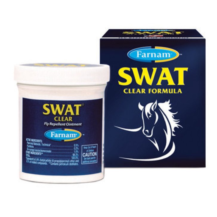 Swat Clear Formula Unguento Insettorepellente per Cavalli 200g - Chifa