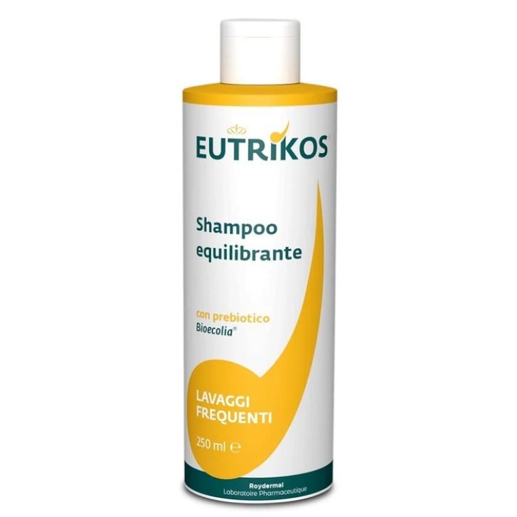 Eutrikos Shampoo Prebiotico Equilibrante per Cuoio Capelluto Sensibile 250ml - Roydermal
