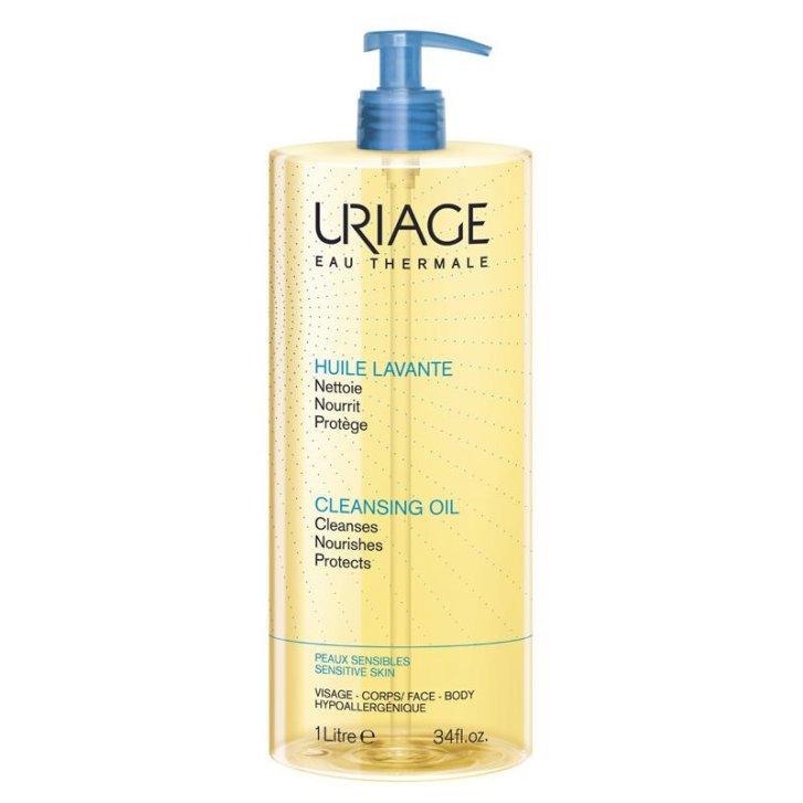 Uriage Olio Lavante Detergente Idratante Senza Sapone Ipoallergenico Pelle Sensibile 1L - Uriage