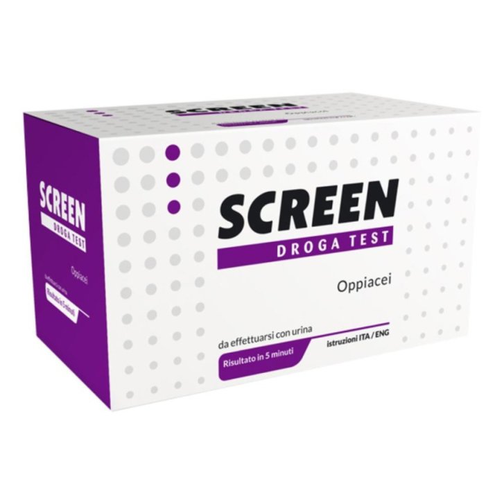 Screen Droga Test Oppiacei Eroina e Morfina su Urina Risultato in 5 Minuti 1 Test - Screen Italia