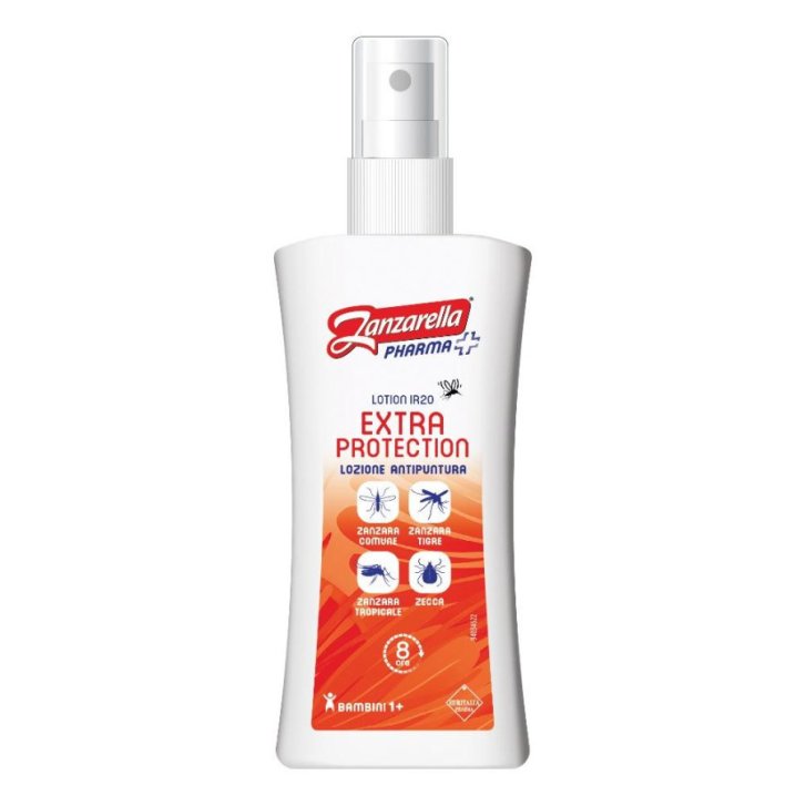 Zanzarella Extra Protection Lozione Repellente Antipuntura Spray per Adulti e Bambini 100ml - Coswell