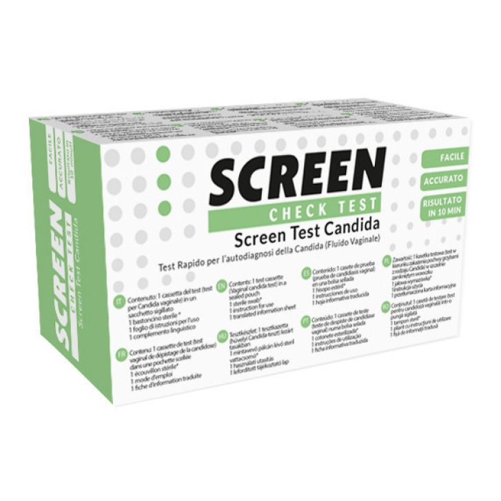 Screen Test Candida Autotest Rapido Rilevazione Antigeni Vaginali 1 Pezzo - Screen Italia