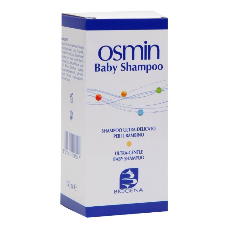 Osmin Baby Shampoo Ultradelicato con Miele e Malva per Bambini 150ml - Biogena Osmin Baby Shampoo Ultradelicato con Miele e Malva per Bambini 150ml - Biogena