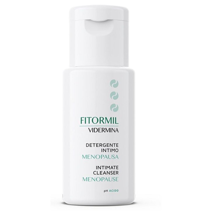 Vidermina Fitormil Detergente Intimo pH Acido Menopausa e Secchezza Vaginale 200 ml - Vidermina Vidermina Fitormil Detergente Intimo pH Acido Menopausa e Secchezza Vaginale 200 ml - Vidermina
