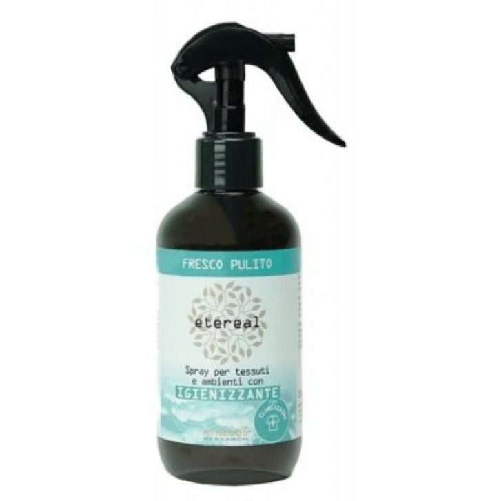 Etereal Spray Igienizzante per Tessuti e Ambienti Fresco Pulito con Clorexidina 250ml - Pool Pharma Etereal Spray Igienizzante per Tessuti e Ambienti Fresco Pulito con Clorexidina 250ml - Pool Pharma