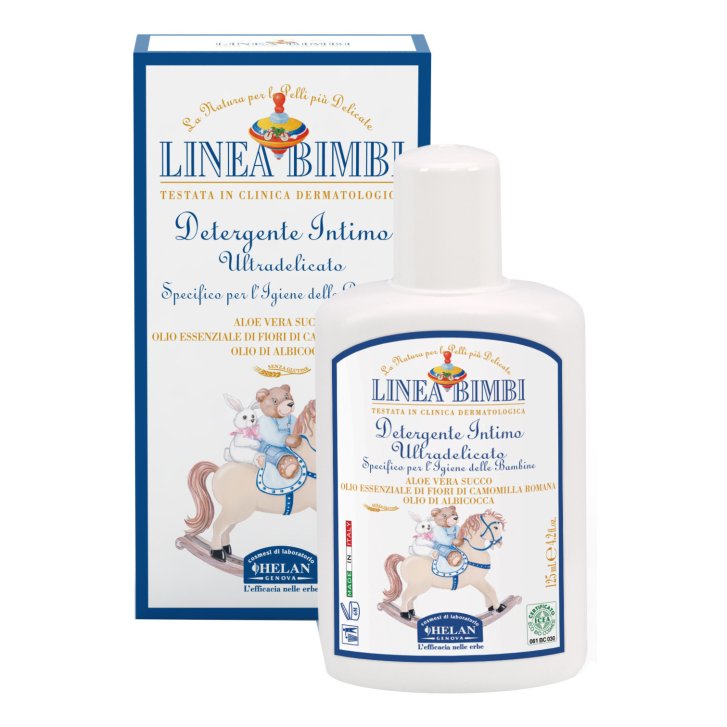 Bimbi Detergente Intimo Ultradelicato con Aloe Vera e Camomilla Romana 125ml - Helan