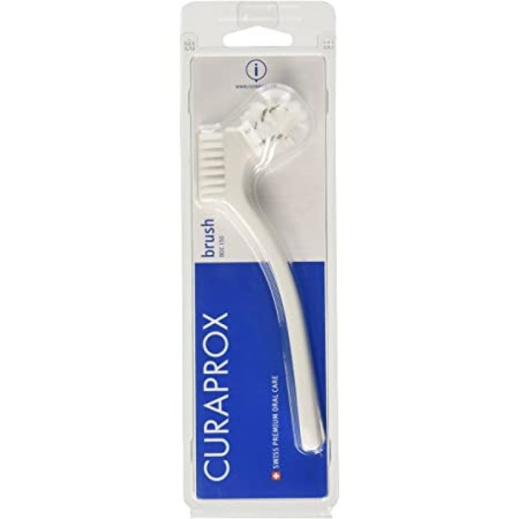 Curaprox BDC 150 Spazzolino per Dentiere Bianco 1 Pezzo - Curaprox