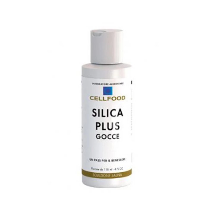 Cellfood Silica Plus Integratore Silicio per Ossa e Tessuti Connettivi Gocce 118ml - Eurodream Cellfood Silica Plus Integratore Silicio per Ossa e Tessuti Connettivi Gocce 118ml - Eurodream