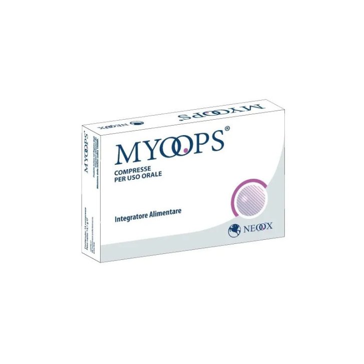 MYOOPS Integratore per la Vista con Vitamina A, Vitamina E e Luteina 15 Compresse - FARMED