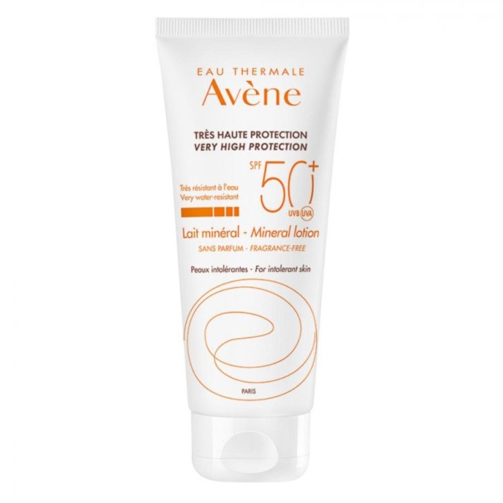 Avène Latte Solare Schermo Minerale SPF50+ Pelli Sensibili e Intolleranti 100 ml - Avène Avène Latte Solare Schermo Minerale SPF50+ Pelli Sensibili e Intolleranti 100 ml - Avène