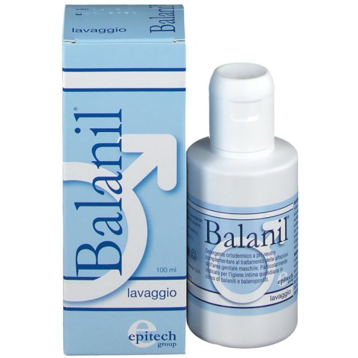 Balanil Lavaggio Detergente Intimo pH Fisiologico per Uomo 100ml - Epitech Group Balanil Lavaggio Detergente Intimo pH Fisiologico per Uomo 100ml - Epitech Group