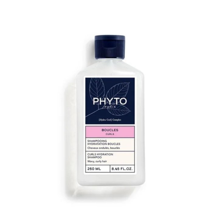 Phyto Boucles Shampoo Idratante per Capelli Mossi e Ricci Senza Siliconi e Solfati 250 ml - Phyto Paris
