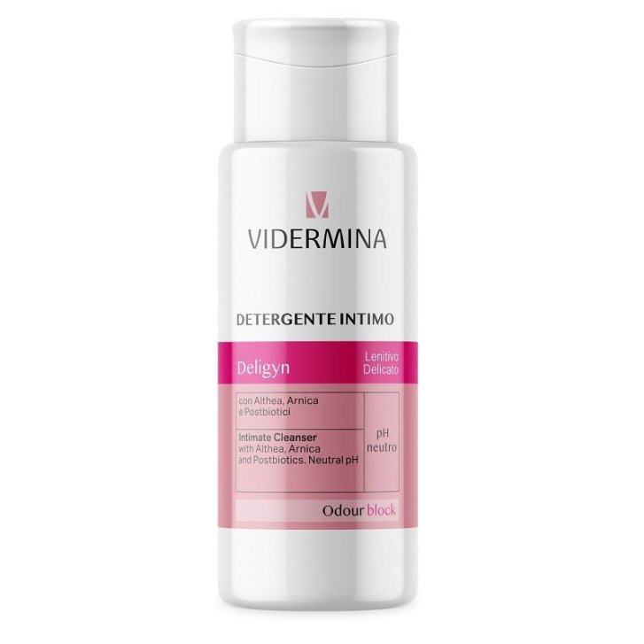 Vidermina Deligyn Detergente Intimo pH Neutro con Althea Arnica e Postbiotici 300 ml - Vidermina