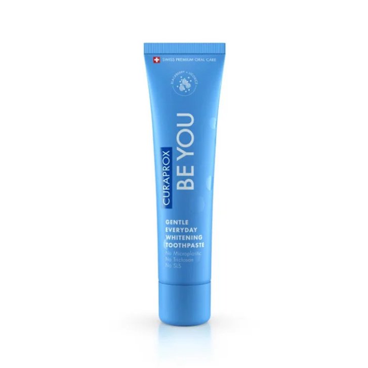 Curaprox Be You Dentifricio Mora e Liquirizia Sbiancante con Fluoruro e Idrossiapatite 60ml - Curaprox