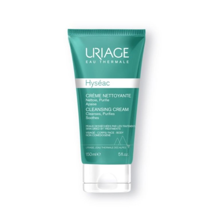 Hyseac Crema Detergente Purificante Lenitiva Senza Sapone Pelle Acneica 150ml - Uriage