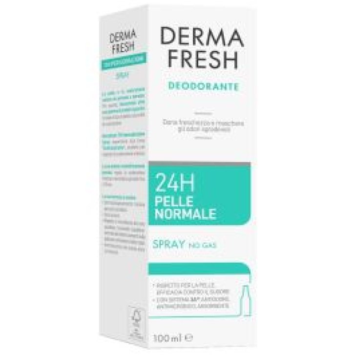 Dermafresh 24h Deodorante Spray per Pelle Normale 100 ml - Meda Pharma