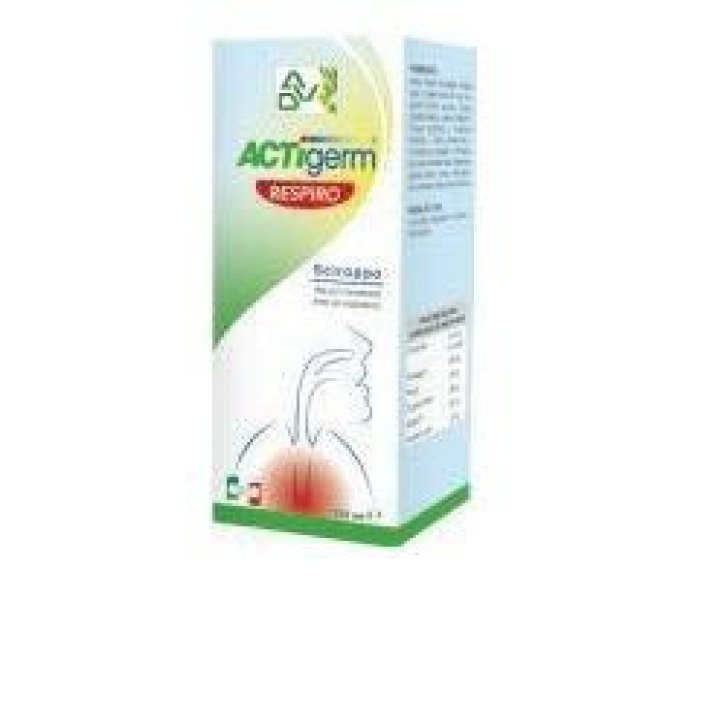 Actigerm Respiro Sciroppo per Vie Respiratorie con Estratti Vegetali 250 ml - A.V.D. Reform