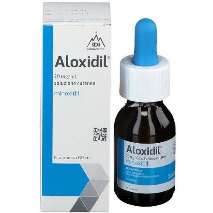 Aloxidil 2% Soluzione Cutanea per Alopecia Androgenica 60ml - Idi Farmaceutici Srl