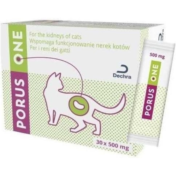 Porus One Integratore per la Funzionalità Renale del Gatto 30 Bustine da 500 mg - Porus GmbH Porus One Integratore per la Funzionalità Renale del Gatto 30 Bustine da 500 mg - Porus GmbH