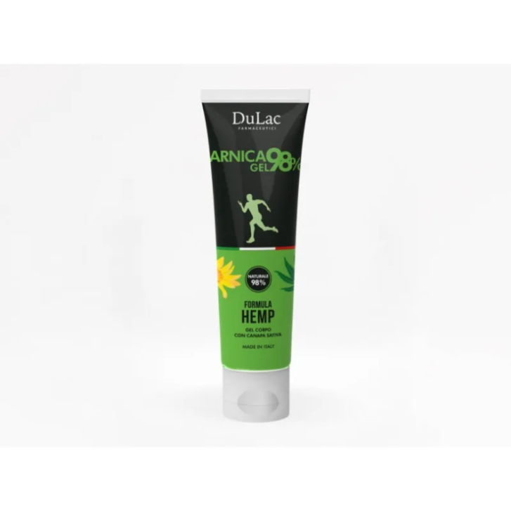 Arnica 98% Formula Hemp Gel per Traumi ed Ematomi 100 ml - Dulac Farmaceutici 1982 Srl