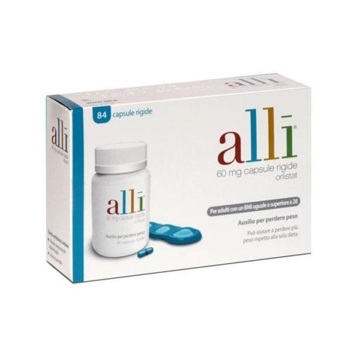 Alli 84 Capsule 60 mg per Perdita Peso in Adulti Sovrappeso - GSK