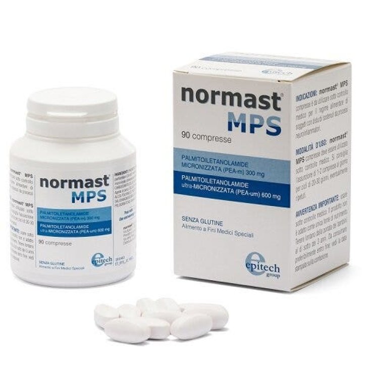 Normast Mps Integratore per Disturbi Neuroinfiammatori e Dolore Neuropatico 90 Compresse - Epitech Group Normast Mps Integratore per Disturbi Neuroinfiammatori e Dolore Neuropatico 90 Compresse - Epitech Group
