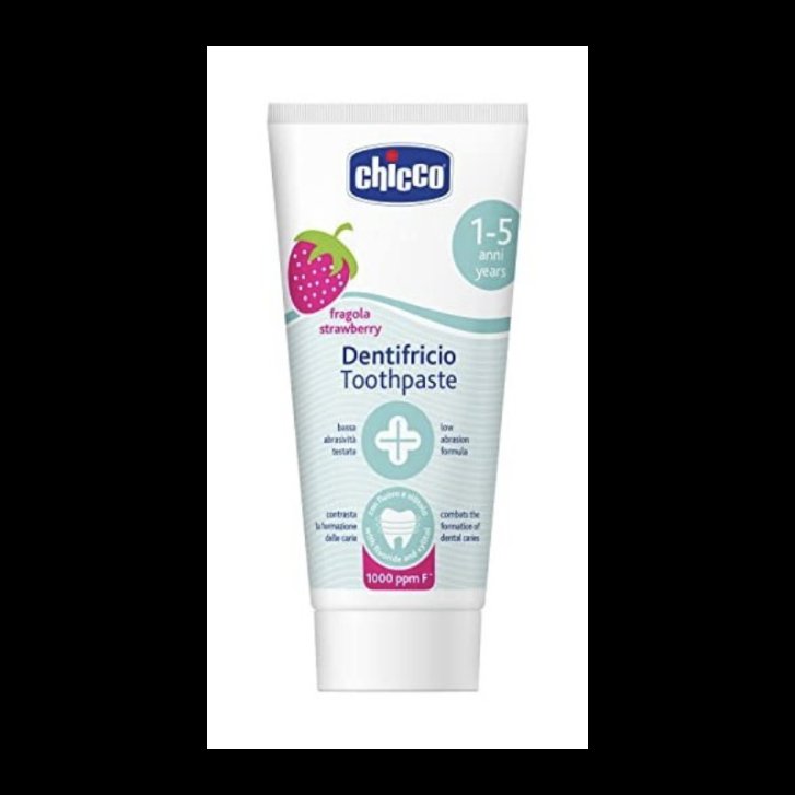 Chicco Dentifricio Fragola con Fluoro Rimuove la Placca 50ml - Chicco Chicco Dentifricio Fragola con Fluoro Rimuove la Placca 50ml - Chicco