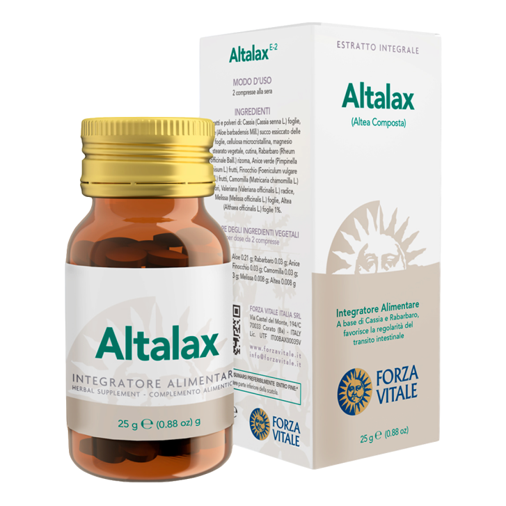 Altalax Integratore per Transito Intestinale 60 Compresse - Forza Vitale Altalax Integratore per Transito Intestinale 60 Compresse - Forza Vitale
