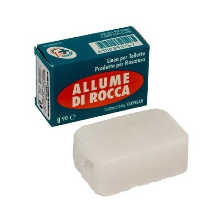 Allume Rocca Fav Prodotto per Rasatura Lenitivo 90 g - Farvisan
