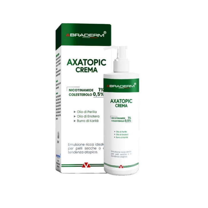 Axatopic Crema Dermocosmetica per Pelli Secche e Atopiche 250 ml - Braderm