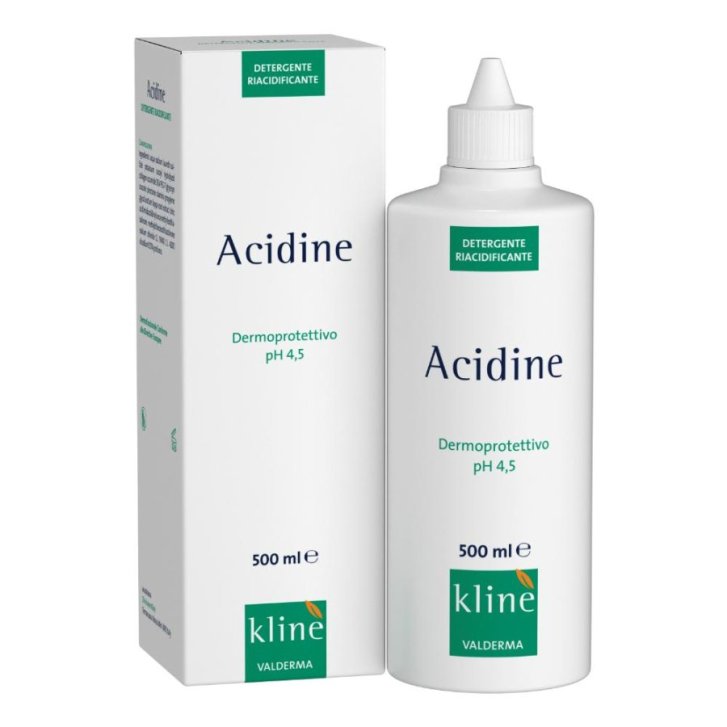 Acidine Liquido Detergente Riacidificante pH 4.5 500 ml - Valderma Acidine Liquido Detergente Riacidificante pH 4.5 500 ml - Valderma