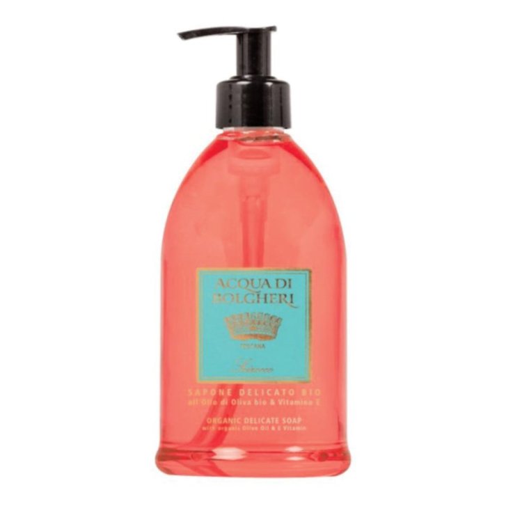 Acqua Di Bolgheri Bio Sapone Delicato Mani Viso Scirocco 500 ml - Acqua di Bolgheri