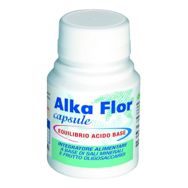 Alka Flor Integratore Alcalinizzante con Sali Minerali e FOS 60 Capsule - A.V.D. Reform Alka Flor Integratore Alcalinizzante con Sali Minerali e FOS 60 Capsule - A.V.D. Reform