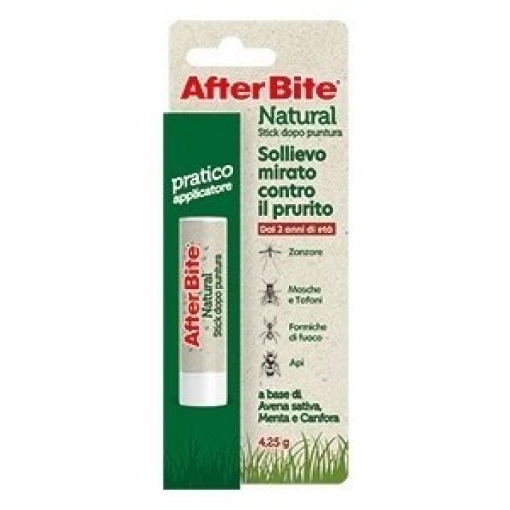 Afterbite Natural Stick Lenitivo per Punture di Insetti 4,25 g - After Bite