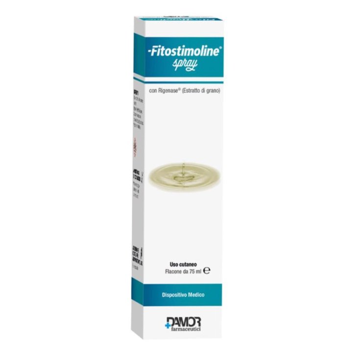 Fitostimoline Spray Riepitelizzante per Ferite e Ustioni 75 ml - Farmaceutici Damor Fitostimoline Spray Riepitelizzante per Ferite e Ustioni 75 ml - Farmaceutici Damor